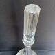 Carafe en cristal soufflé et taillé