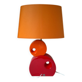 Ceramic table lamp by Louis Drimmer, France 1980