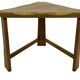 Vintage Scandinavian side tables made of solid wood circa 1970s