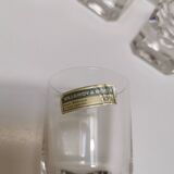 6 verres à digestif en cristal