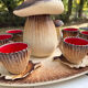 Vintage Bruno Dose service – Mushroom model