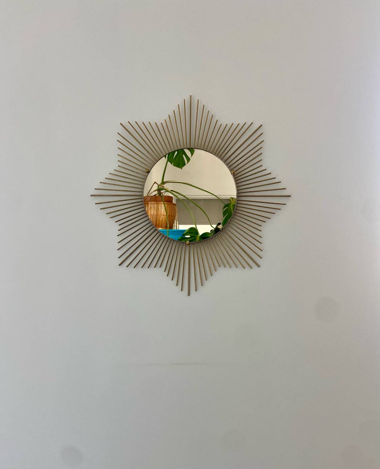 Vintage witch mirror from the 60s