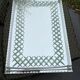 Vintage plateau miroir style art déco