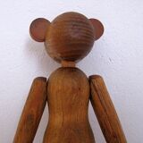 Figurine de singe en teck Danemark 1970