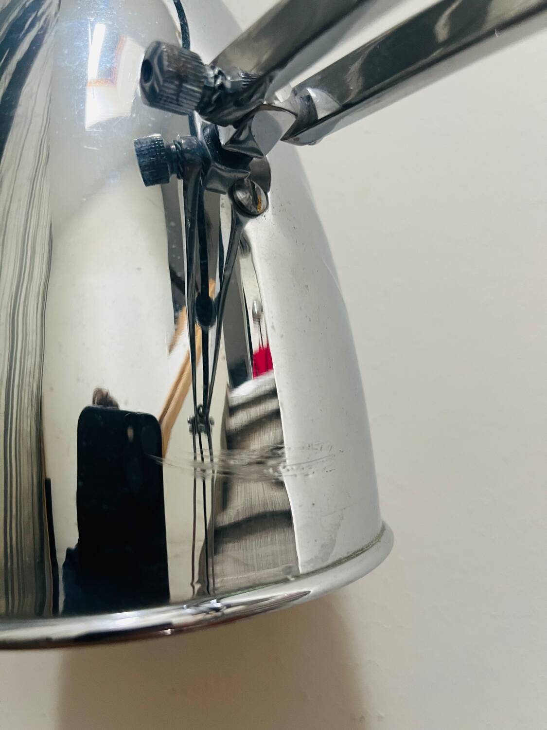 Chrome Giso Gispen "Rooney" desk lamp / Anglepoise