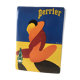 Enamelled plate perrier 21 x 15 cm