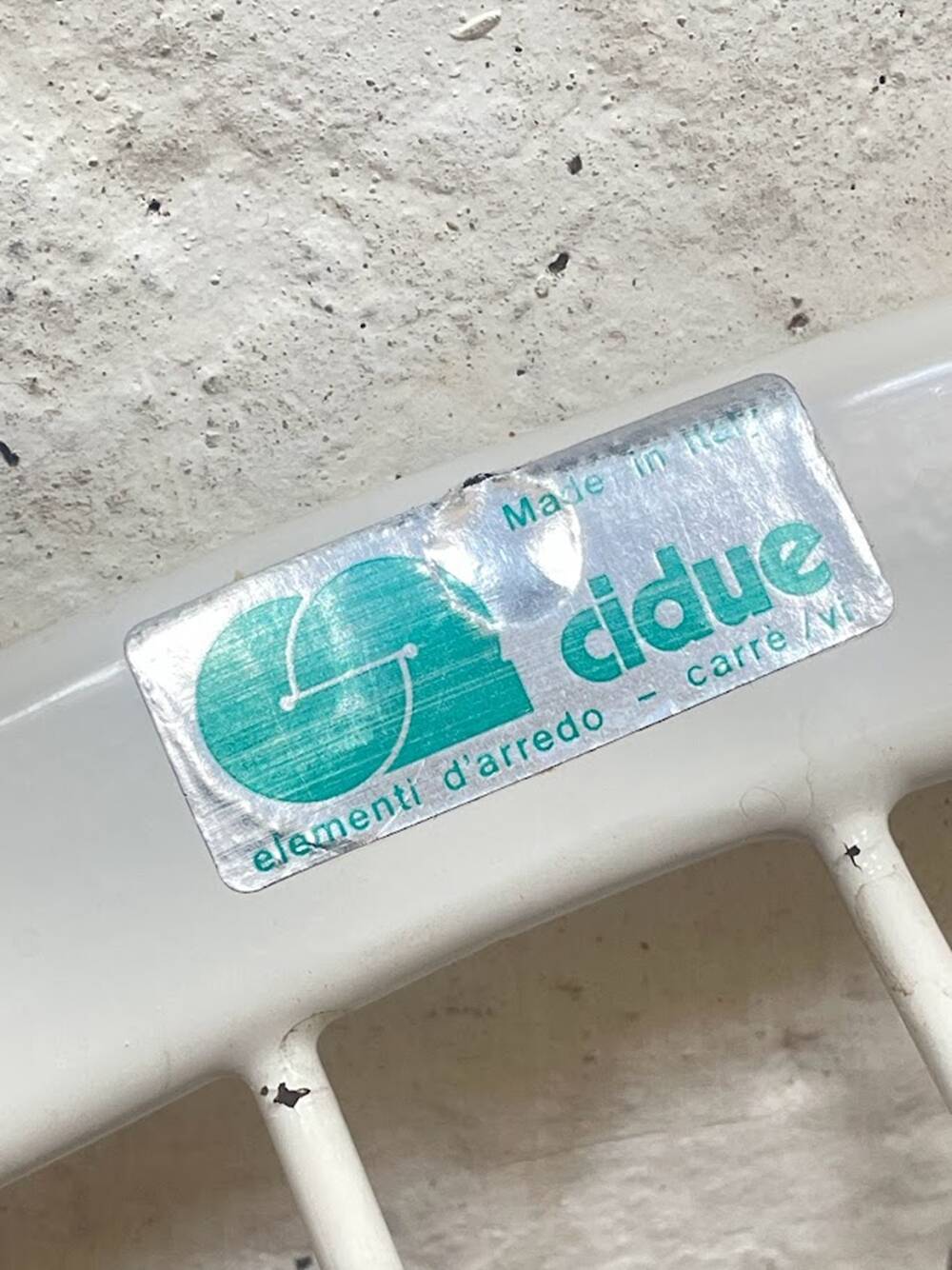 Cidue dining armchair by Willy Rizzo Italy 1970s