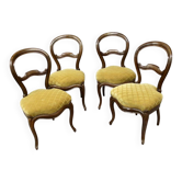 Set of 4 Louis Philippe chairs