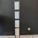 Arlus metal floor lamp and 4 glass lampshades - 1950