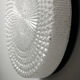 Applique murale en métal et plastique