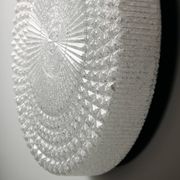 Wall light in metal and plastic