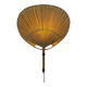 1970s Vintage Ingo Maurer for M-Design Uchiwa III Bamboo Wall Light