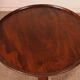 Small tripod table known as a tea table in mahogany - 18th century.
