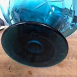 Coupe verre bleue