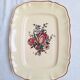 Large rectangular dish Digoin Sarreguemines Model Lorraine
