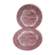 Duo d'assiettes anglaises