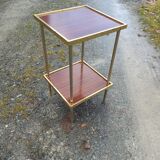 Gold chrome formica shelf harness