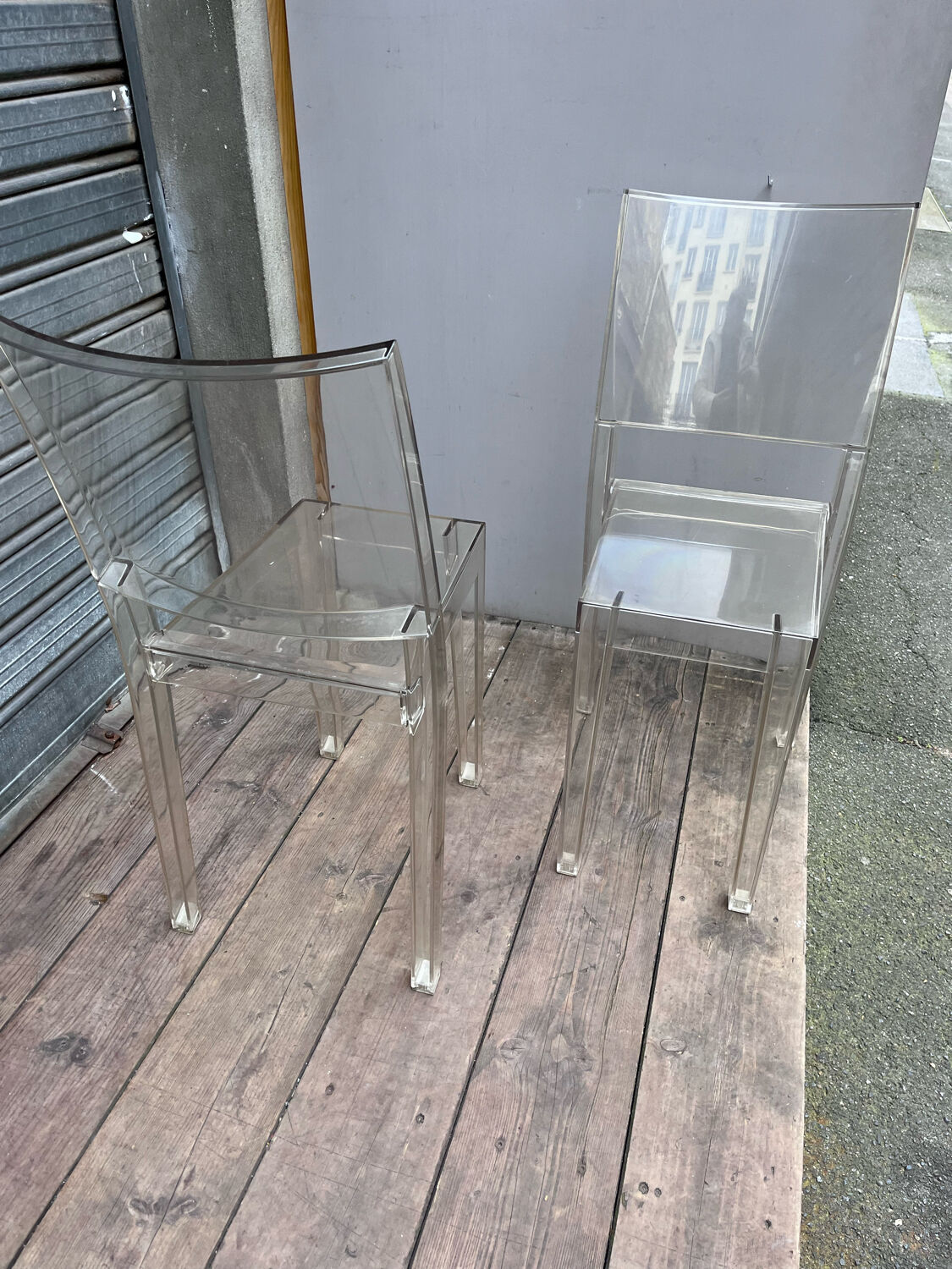 Paire de chaises La Marie Philippe Starck édition Kartell