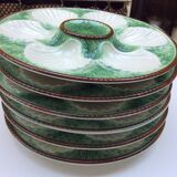 6 oyster plates