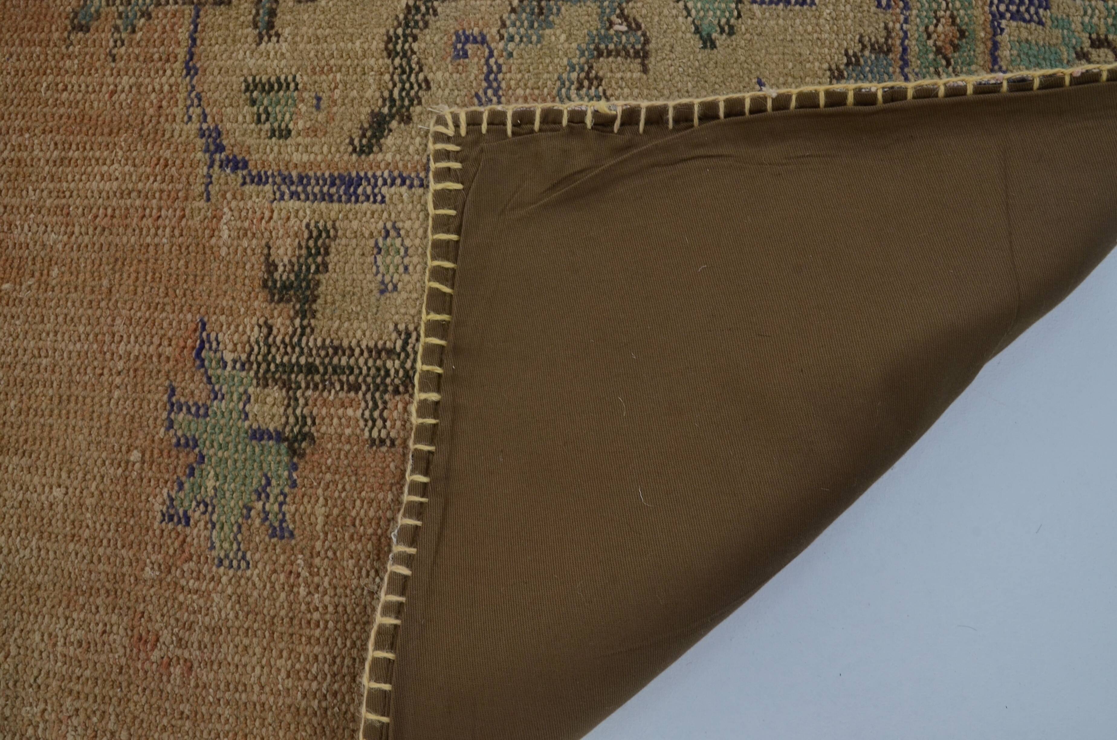 Beige Turkish Floral Carpet sku 3037