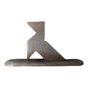 Figurine métallique - cocotte