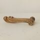 Antique bronze door handle in Empire style