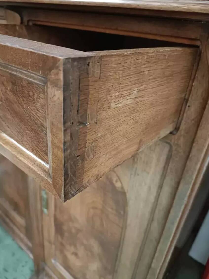 Art Nouveau two-part buffet