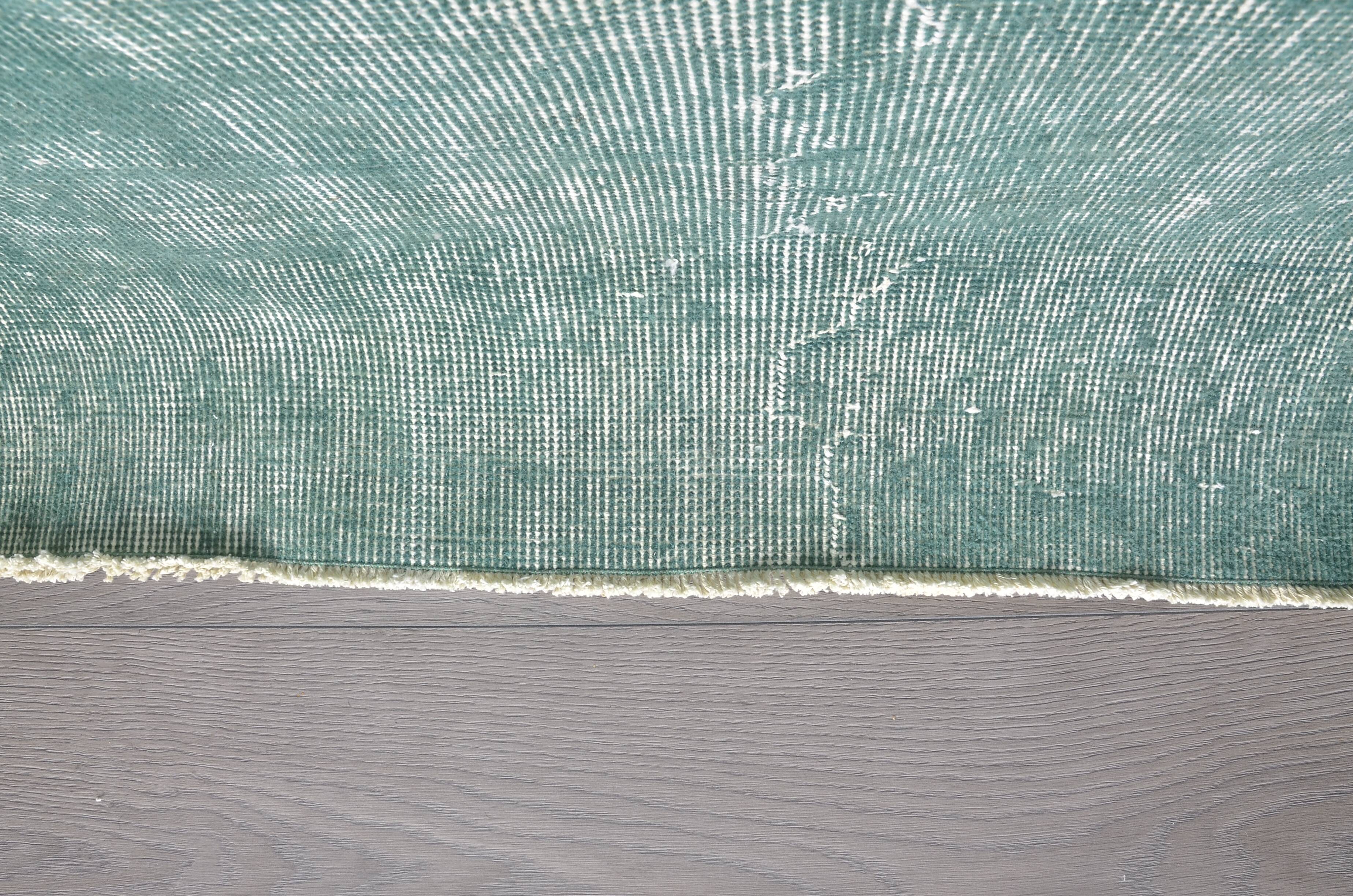 Turqouise Vintage Runner Rug sku1354
