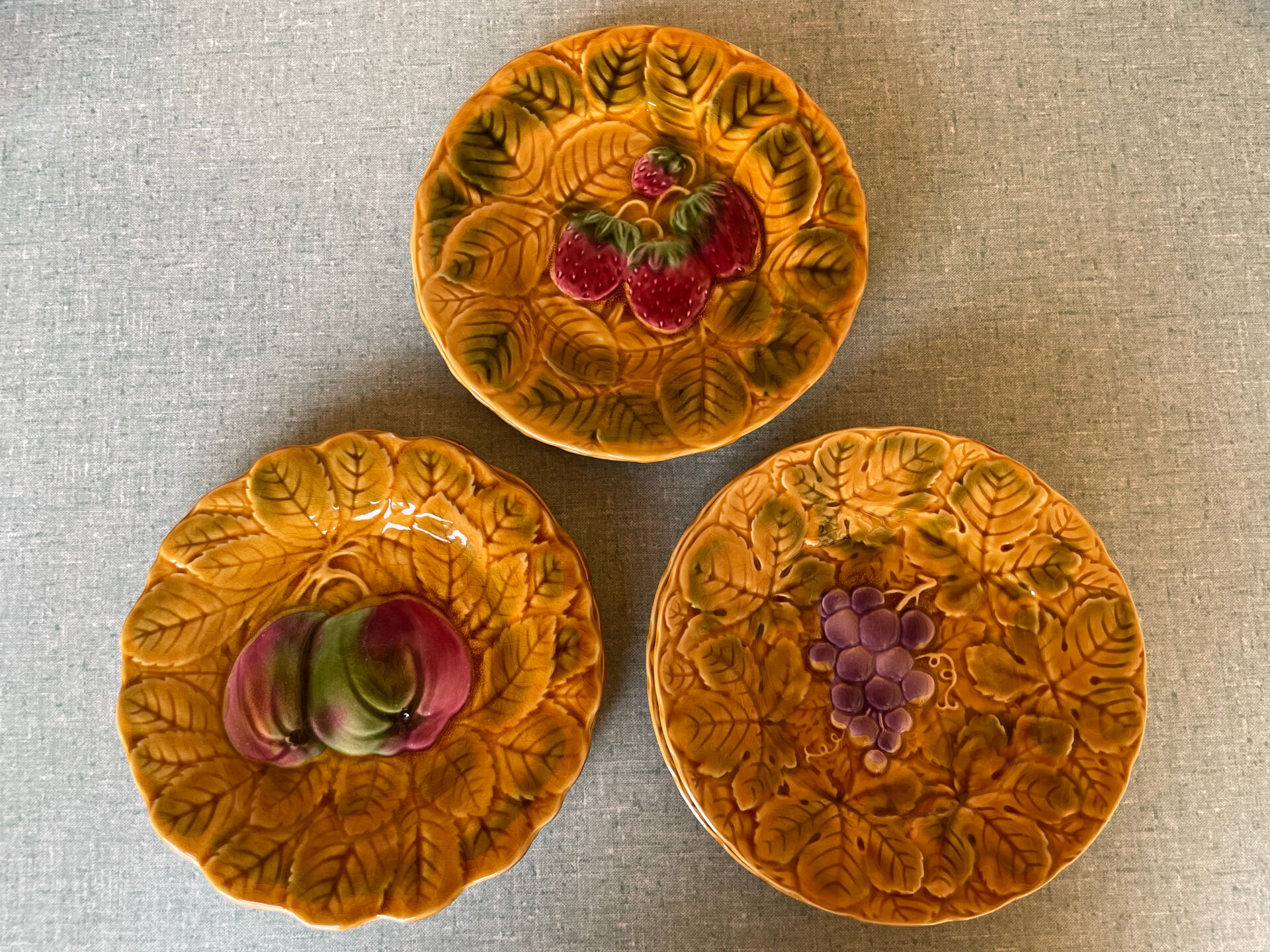 Dessert service Sarreguemines