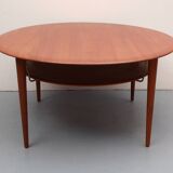 1960s coffeetable Peter Hvidt Frace & Son in Teak FD-515