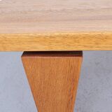 Table basse llum Wikkelsø en chêne modèle Ml 115 pour a/S Mikael Laursen, 1960s