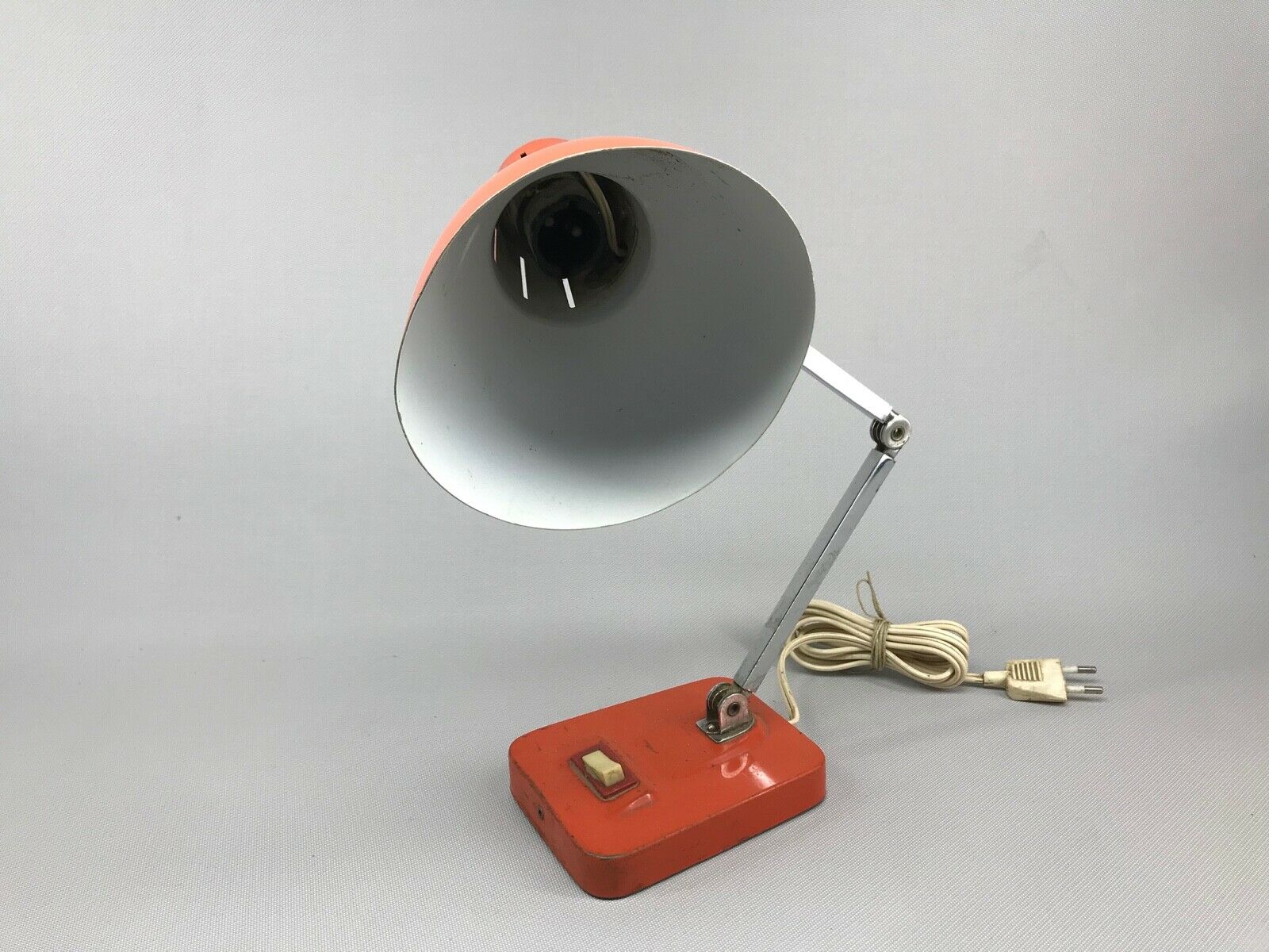 orange desk or bedside lamp