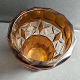 Amber Crystal Vase – Bohemia