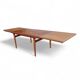 Large vintage Scandinavian teak dining table, Johannès Andersen