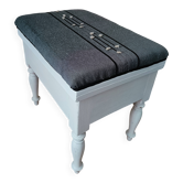 Tabouret coffre style moderne - pièce unique
