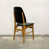 Beech chairs, norway brødrene sørheim, nesttun, 1950s/60s, vintage