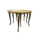 Set of 3 vintage nesting tables in onyx / side tables