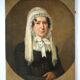 Portrait à l'huile d'une dame, XIXe siècle