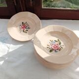 12 Digoin soup plates