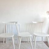 Set of six vintage Scandinavian chairs