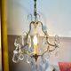 Pendant chandelier with crystal tassels
