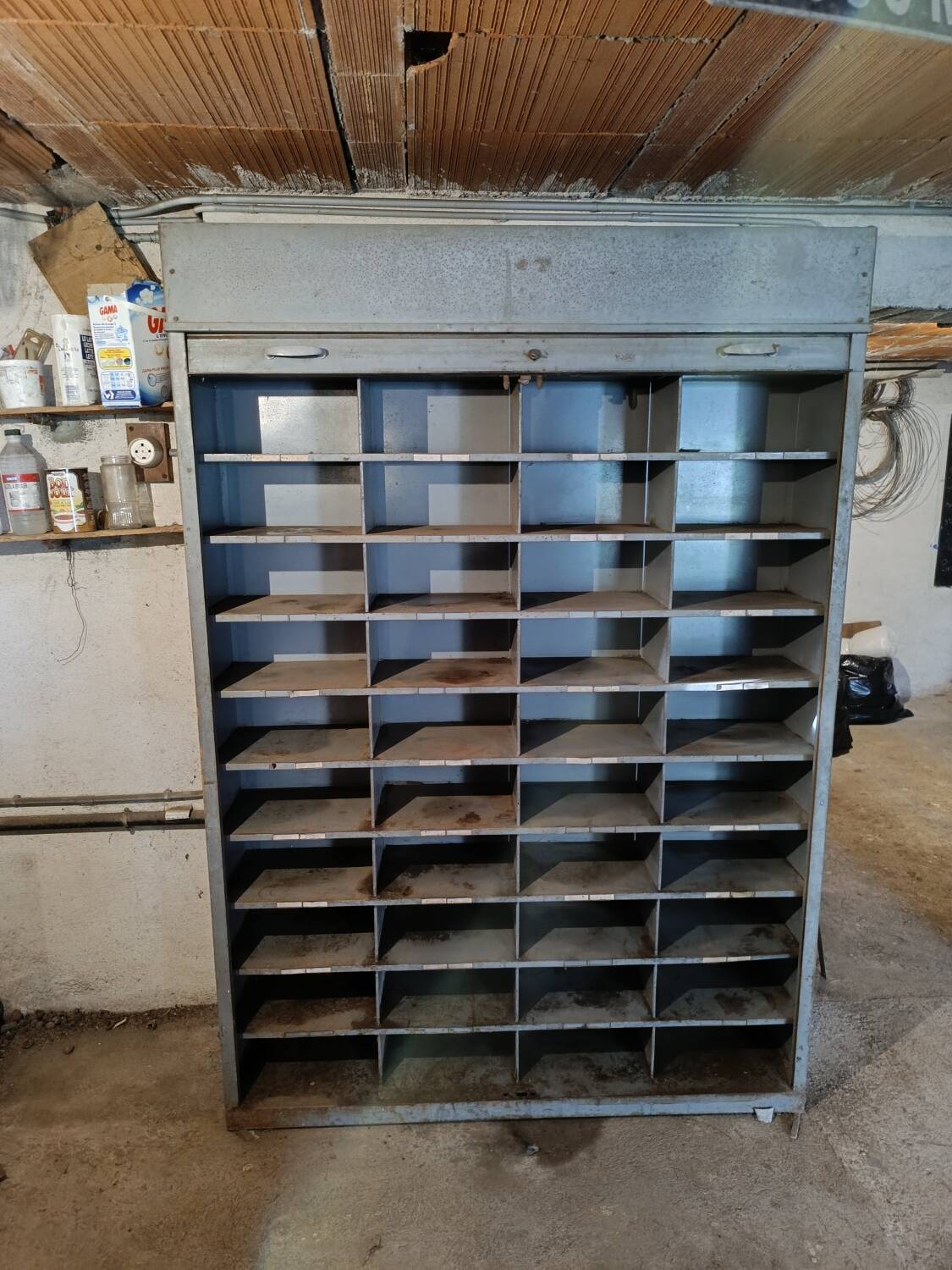 Industrial metal cabinet