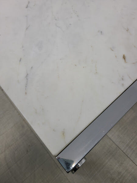 Vintage marble coffee table design J.A.Motte for Airborne 1960