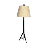 Lampadaire trépied en bois, Italie, années 1950