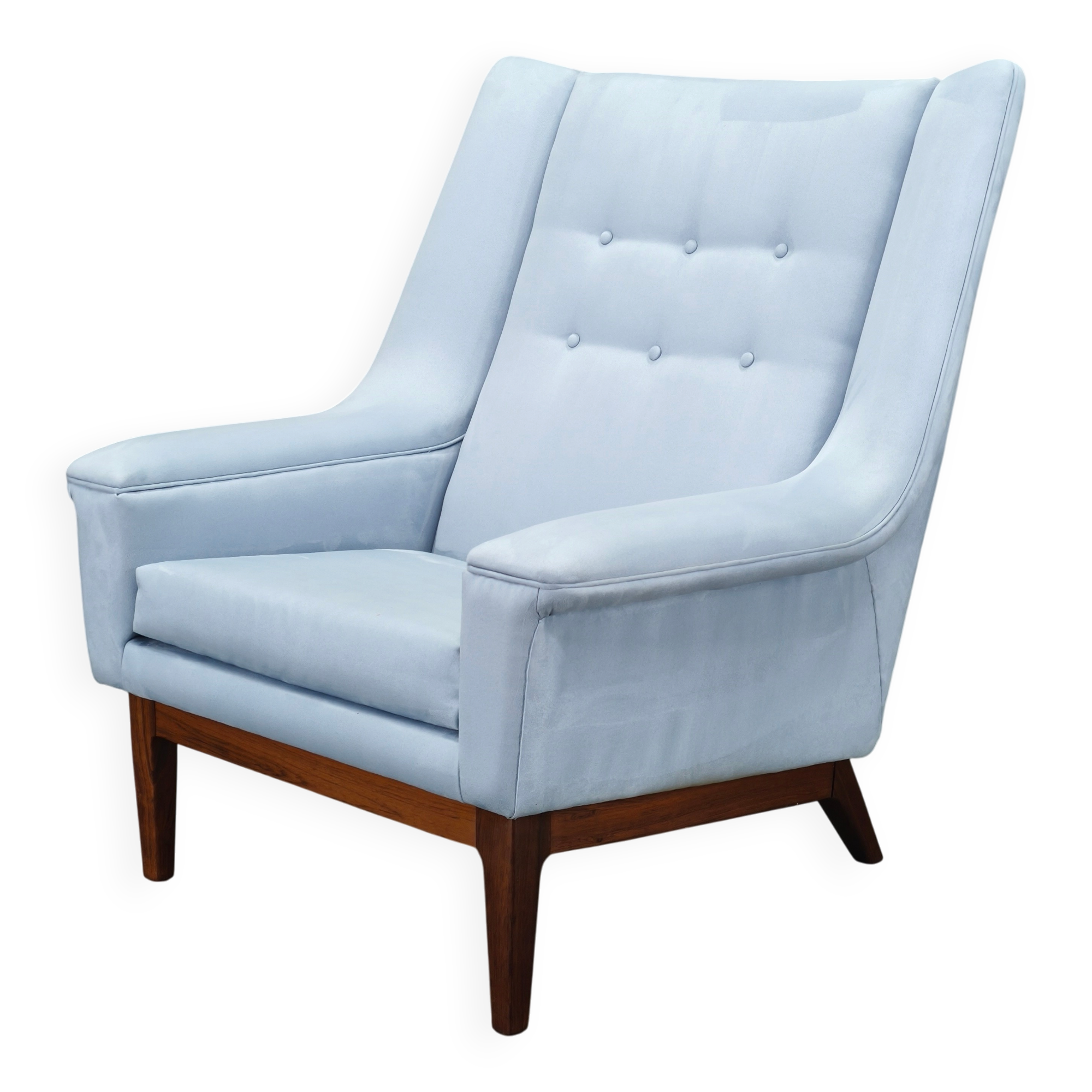 Danish Highback Lounge Chair from the 1960s by Slagelse Møbelvaerk