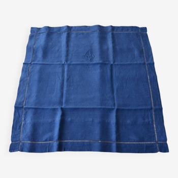 Old linen & monogram pillowcase