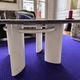 Coffee table The Socialite Family – Grey marble – Sculptural design