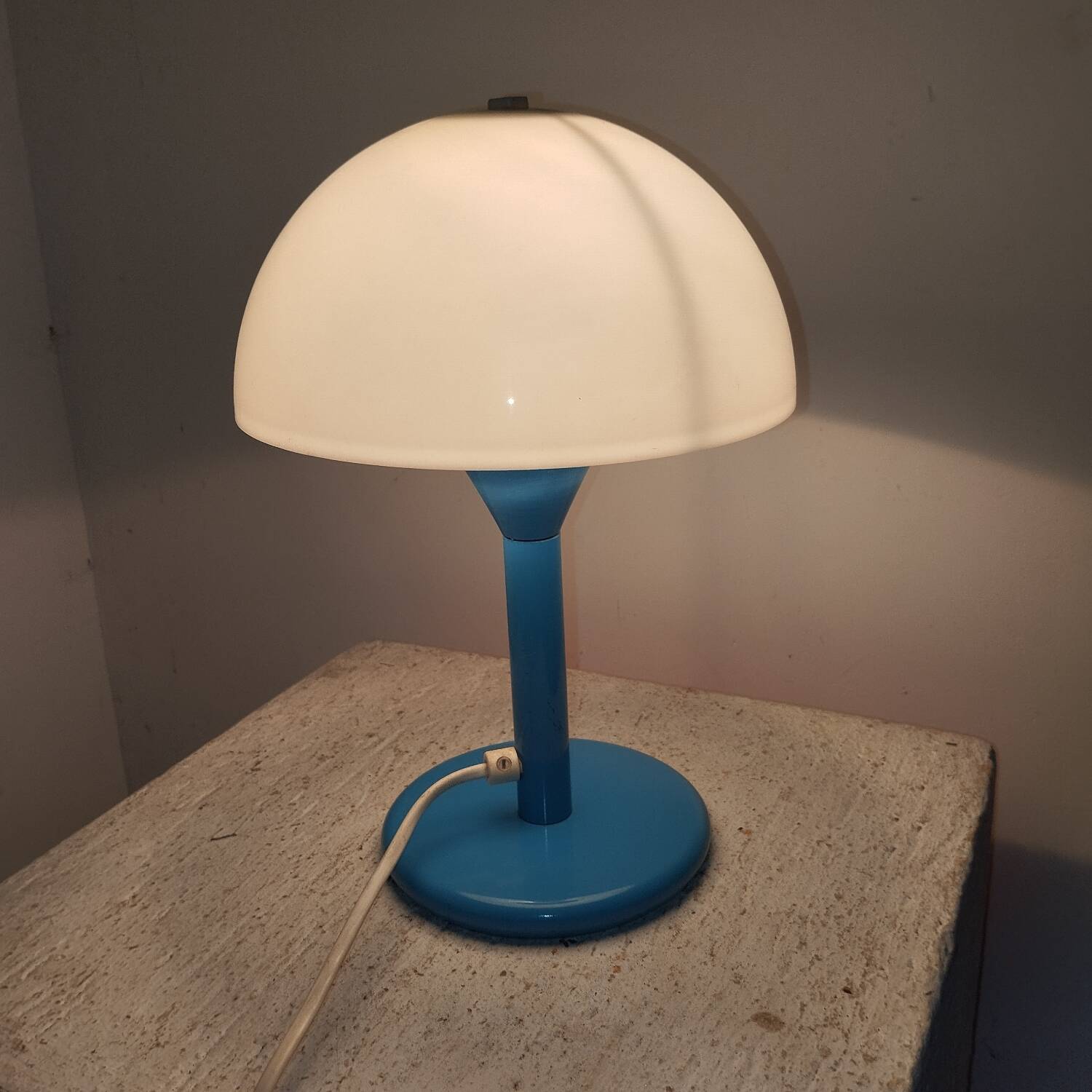 Vintage 60s mushroom lamp