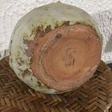 Raku ball vase