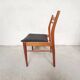 Ensemble 4 chaises scandinaves, 1960